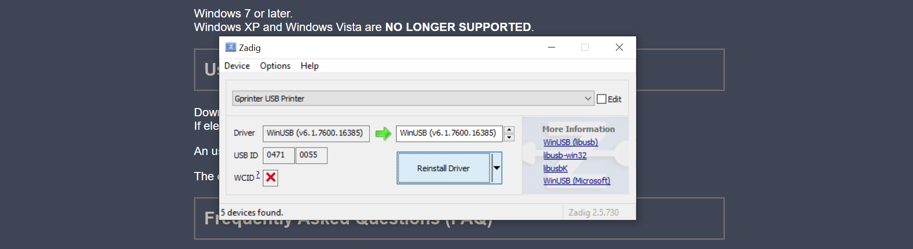 Install Driver
