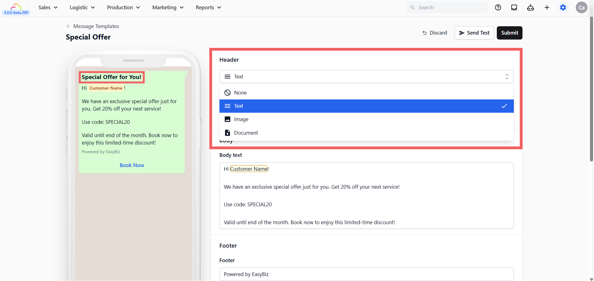 Document — A PDF attachment