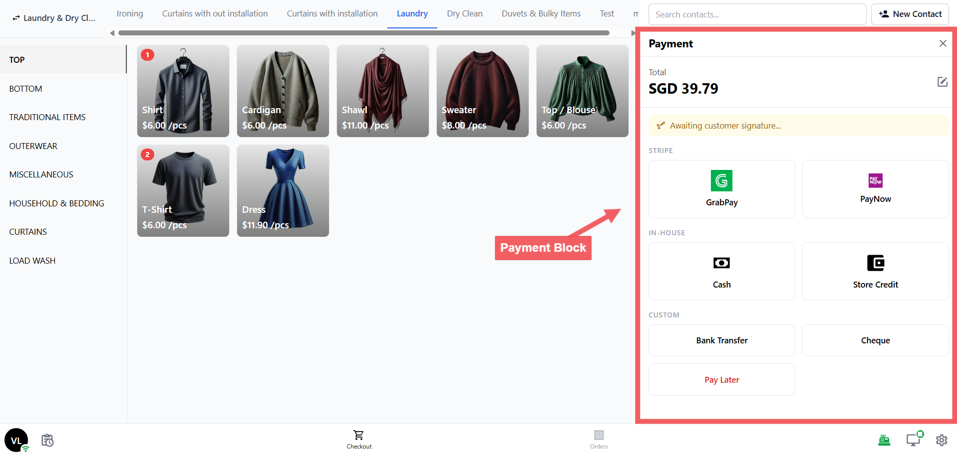Click Save when done.