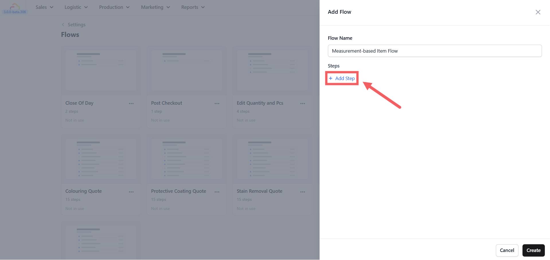Step 2: Edit the Flow