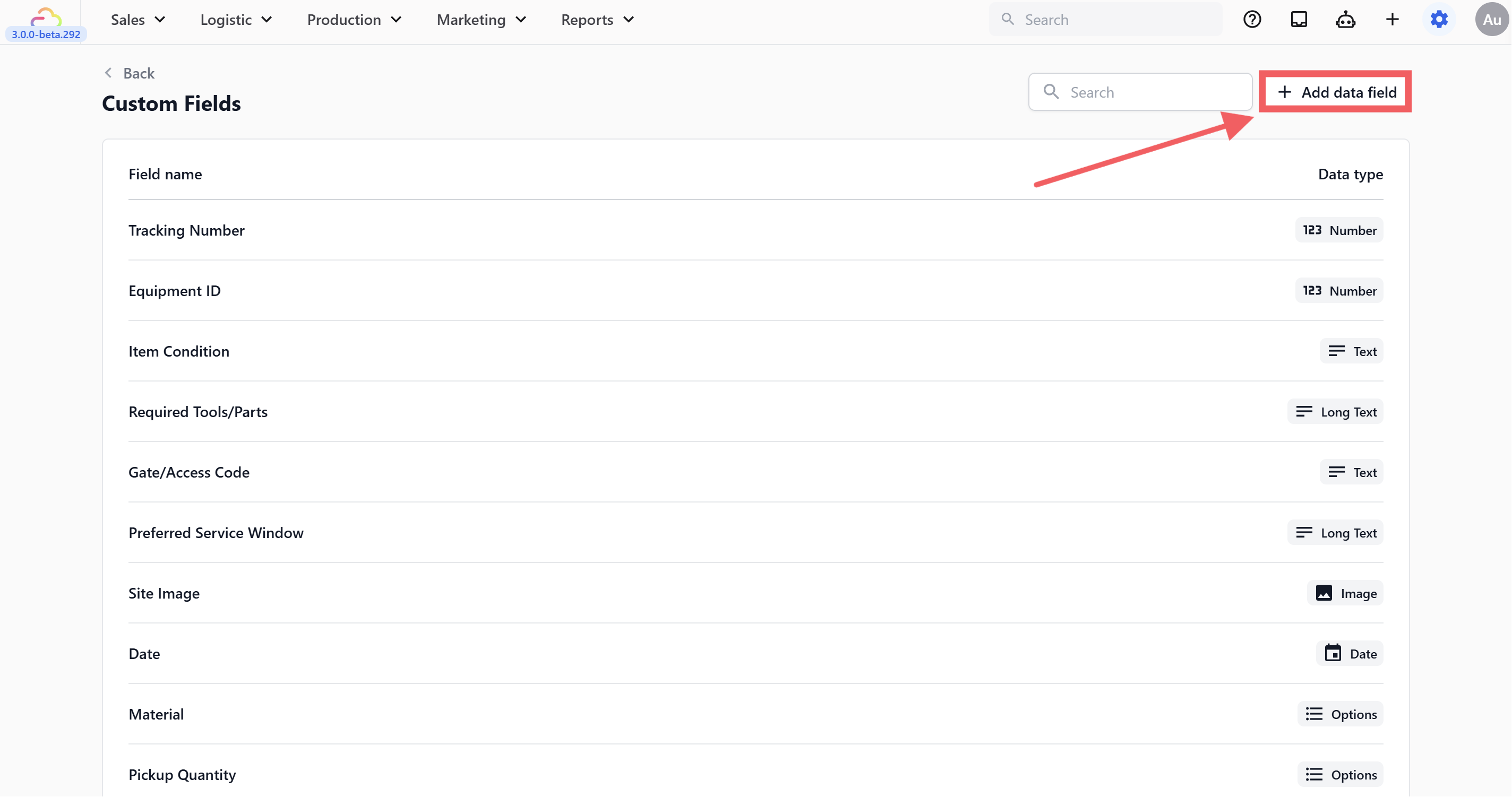 How to Add a Data Field