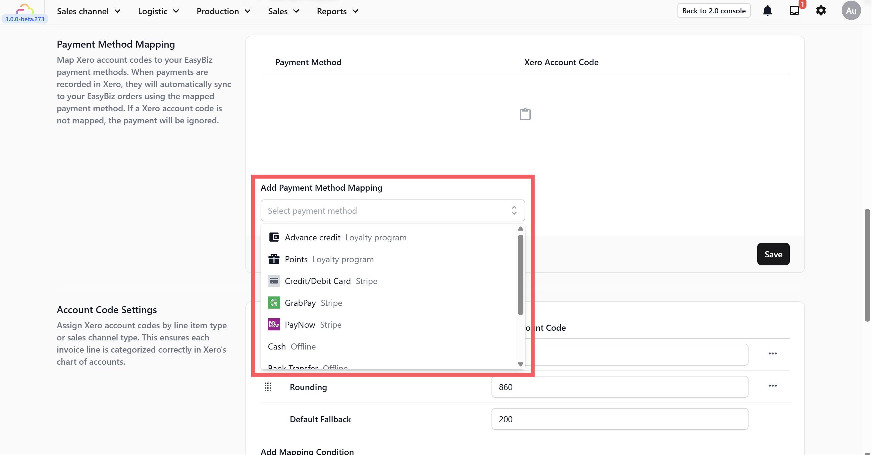 How to Map Your Payment Methods with Xero