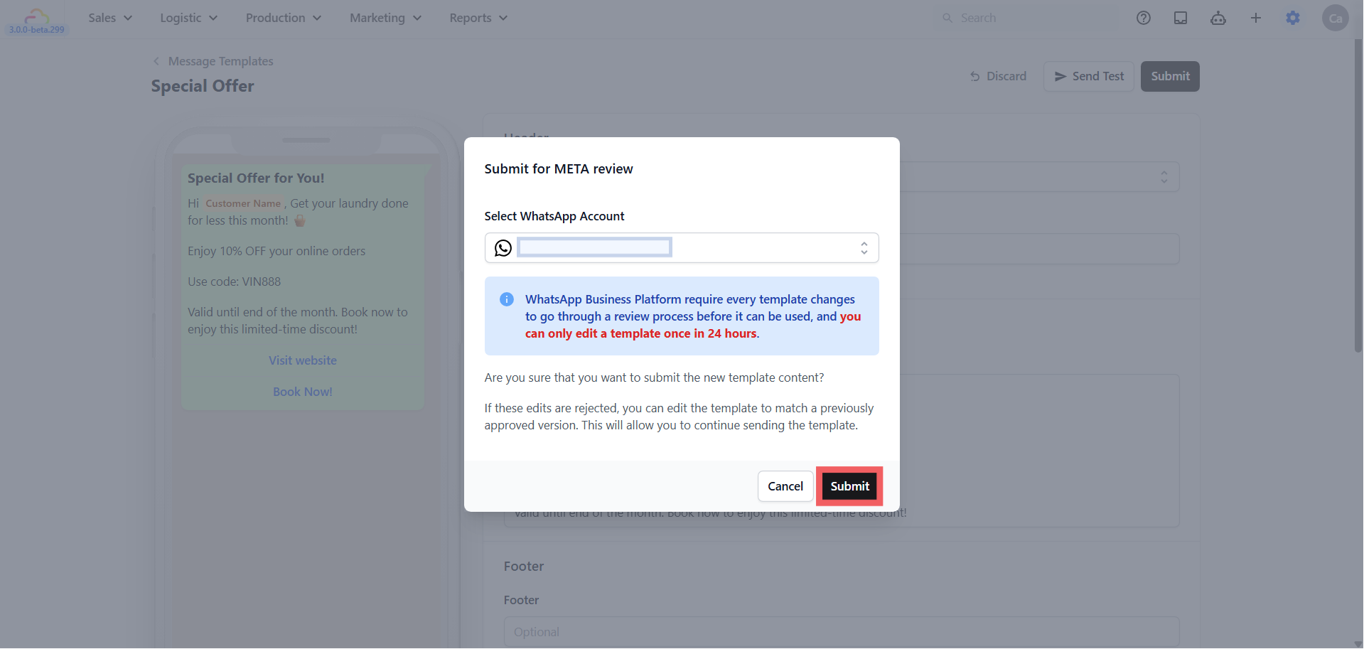 Meta review process