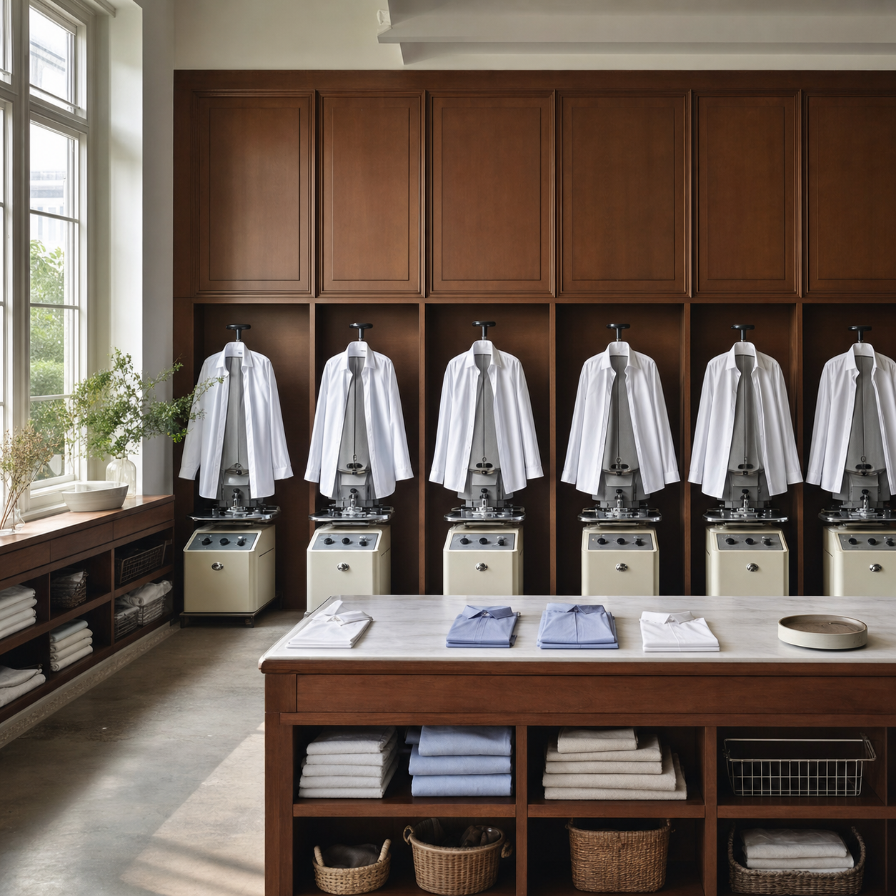The front room. For shirts.